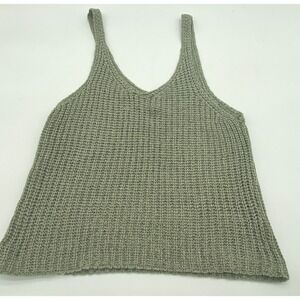 2 Knit Tank Tops V Neck Sleeveless Casual Summer fun beachy